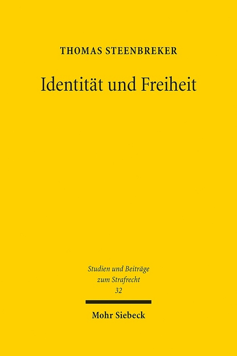 Identität und Freiheit - Thomas Steenbreker