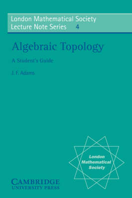 Algebraic Topology - J. F. Adams