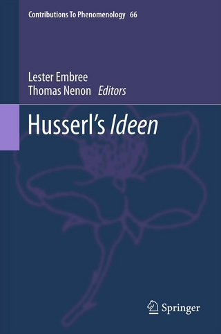 Husserl's Ideen - Lester Embree; Thomas Nenon