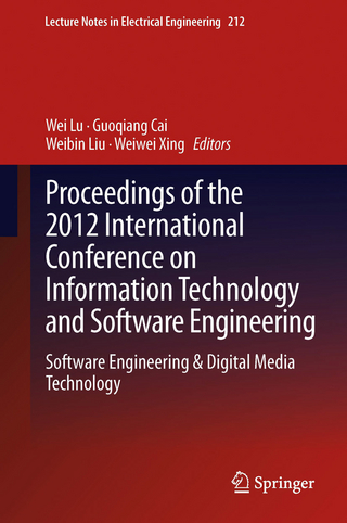 Proceedings of the 2012 International Conference on Information Technology and Software Engineering - Wei Lu; Wei Lu; Guoqiang Cai; Guoqiang Cai; Weibin Liu; Weibin Liu; Weiwei Xing; Weiwei Xing