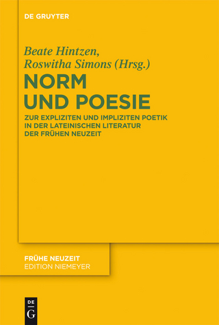 Norm und Poesie - Beate Hintzen; Roswitha Simons