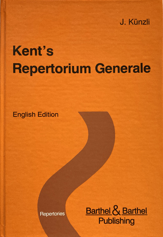 Kent's Repertorium Generale (Dünndruck) - J Künzli; M Barthel