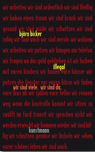 Illegal - Björn Bicker