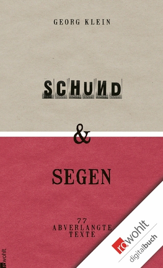 Schund & Segen - Georg Klein