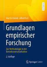 Grundlagen empirischer Forschung - Eisend, Martin; Kuß, Alfred