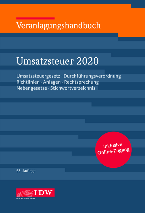 Veranlagungshandb. Umsatzsteuer 2020, 63. A.