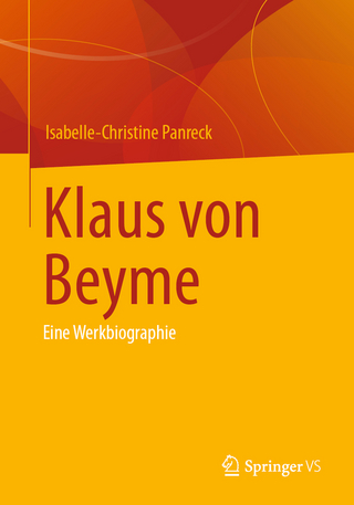 Klaus von Beyme: Eine Werkbiographie Isabelle-Christine Panreck Author