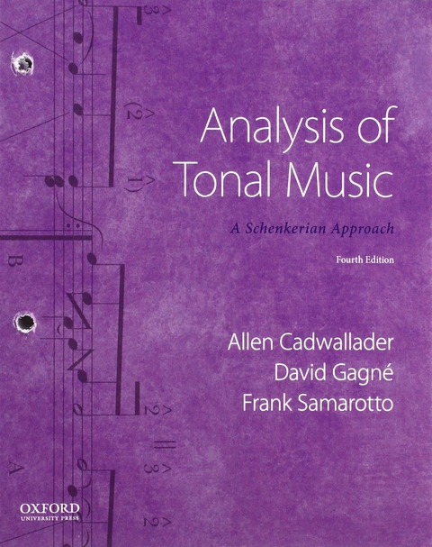 Analysis of Tonal Music - Allen Cadwallader, David Gagné, Frank Samarotto