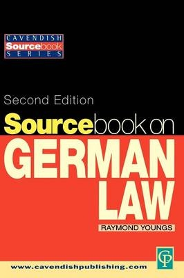Sourcebook on German Law - Raymond Youngs