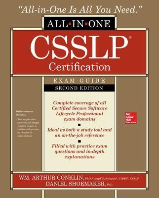 CSSLP Certification All-in-One Exam Guide, Second Edition - Wm. Arthur Conklin, Daniel Shoemaker