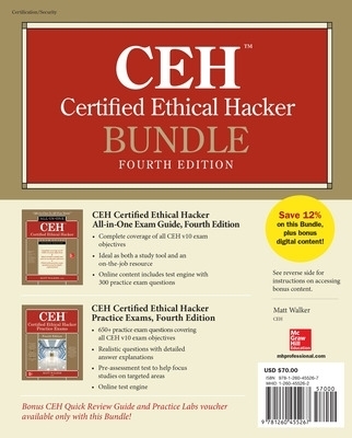 CEH Certified Ethical Hacker Bundle, Fourth Edition - Matt Walker
