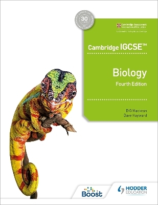 Cambridge IGCSE™ Biology 4th Edition - D. G. Mackean, Dave Hayward
