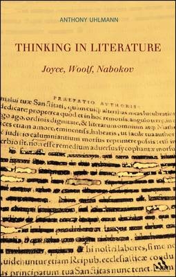 Thinking in Literature: Joyce, Woolf, Nabokov - Uhlmann Anthony Uhlmann