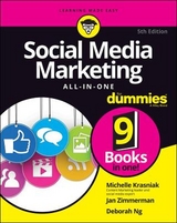 Social Media Marketing All-in-One For Dummies - Krasniak, Michelle; Zimmerman, Jan; Ng, Deborah