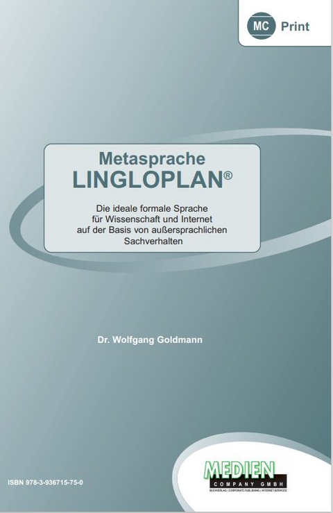 Metasprache LINGLOPLAN® - Wolfgang Dr. Goldmann