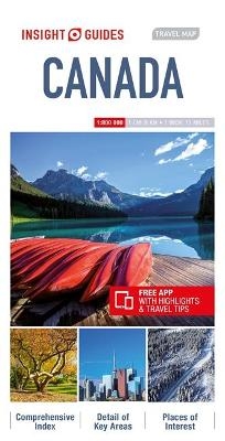 Insight Guides Travel Map Canada -  Insight Guides