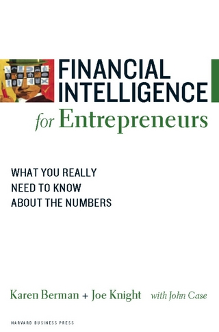 Financial Intelligence for Entrepreneurs - Karen Berman; Joe Knight