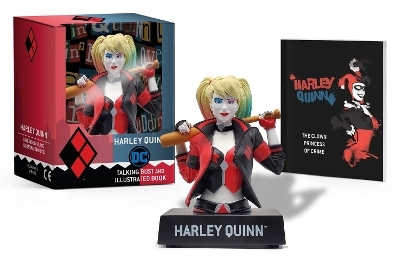 Harley Quinn Talking Figure and Illustrated Book - Steve Korté