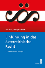 Einführung in das österreichische Recht - Peter Bydlinski, Benjamin Kneihs, Peter Vollmaier