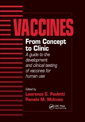 Vaccines - Lawrence C. Paoletti; Pamela McInnes