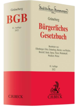 Bürgerliches Gesetzbuch - Grüneberg, Christian
