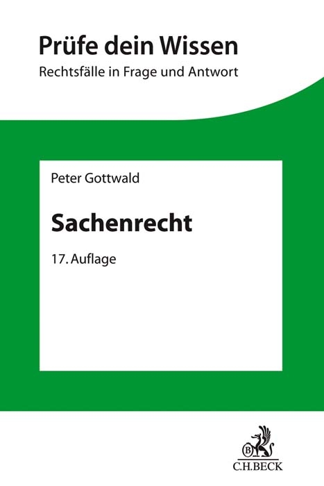 Sachenrecht - Peter Gottwald