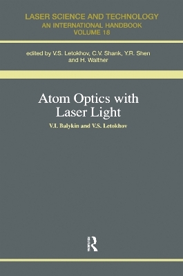 Atom Optics with Laser Light - S. Letokhov