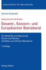 Gesamt-, Konzern- und Europäischer Betriebsrat - Susanne Schaperdot