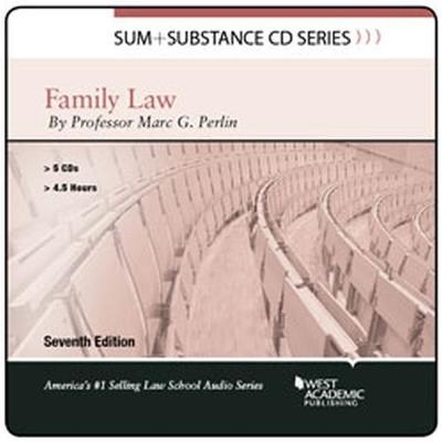 Sum and Substance Audio on Family Law - Marc G. Perlin