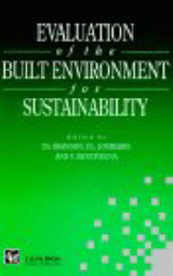 Evaluation of the Built Environment for Sustainability - Vicenzo Bentivegna; P.S. Brandon; Patrizia Lombardi