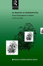 In Search of Authenticity - Jacob Golomb