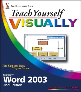 Teach Yourself VISUALLY Microsoft Word 2003 - Elaine Marmel