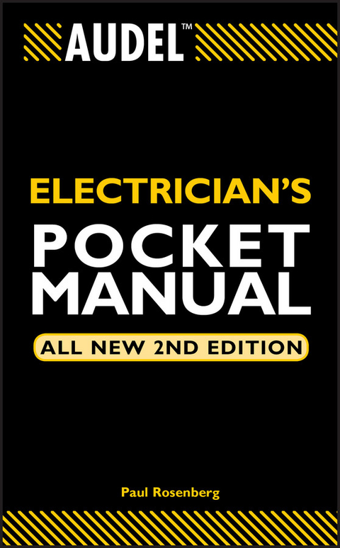 Audel Electrician's Pocket Manual -  Paul Rosenberg
