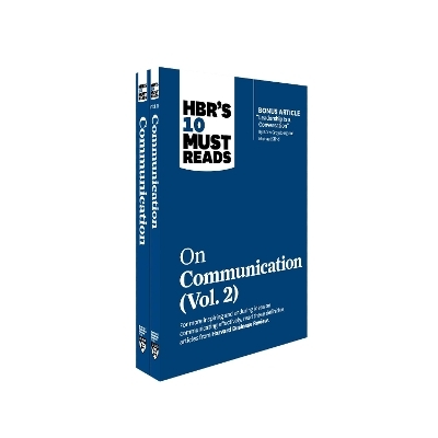 HBR's 10 Must Reads on Communication 2-Volume Collection -  Harvard Business Review