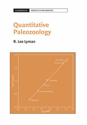 Quantitative Paleozoology - R. Lee Lyman