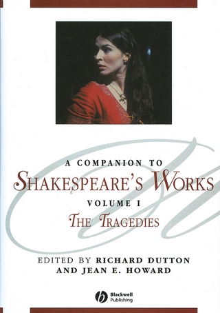 Companion to Shakespeare's Works, Volume I - Richard Dutton; Jean E. Howard