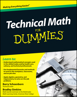 Technical Math For Dummies - Barry Schoenborn; Bradley Simkins