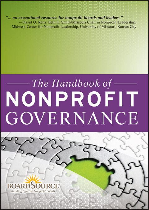 Handbook of Nonprofit Governance -  Boardsource
