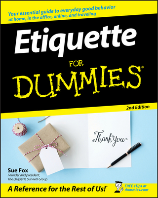 Etiquette For Dummies - Sue Fox