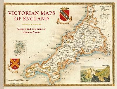 Victorian Maps of England - Thomas Moule, John Lee