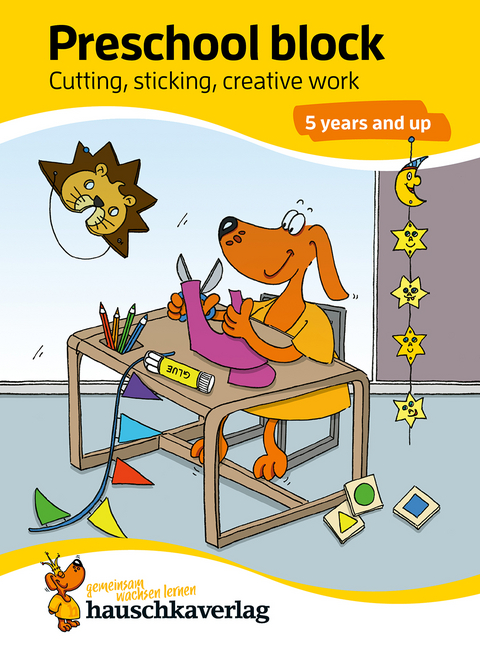 Preschool Kids Activity Books for 5+ year olds for Boys and Girls - Cutting, Gluing, Preschool Craft - Ulrike Maier