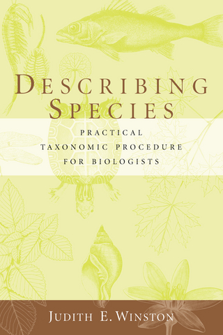 Describing Species - Judith Winston