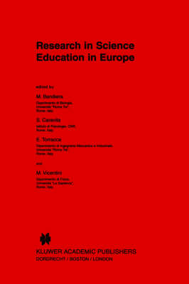 Research in science education in Europe - University of Leeds) Edited by Geoff Welford ; Jonathan Osborne (Kings College London); Phil Scott (Centre for Studies in Science and Mathematics Education University of Leeds). (School of Education