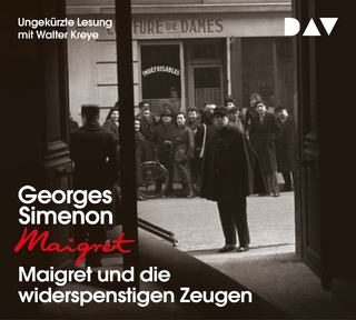 Maigret und die widerspenstigen Zeugen - Georges Simenon; Walter Kreye