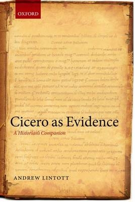 Cicero as Evidence - Andrew Lintott