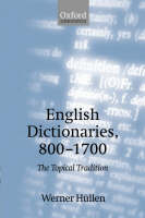 English Dictionaries, 800-1700 - Werner Hullen