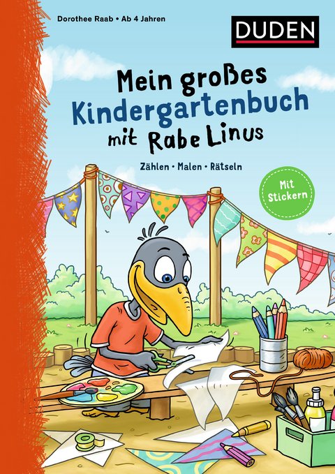 Mein großes Kindergartenbuch mit Rabe Linus - Dorothee Raab