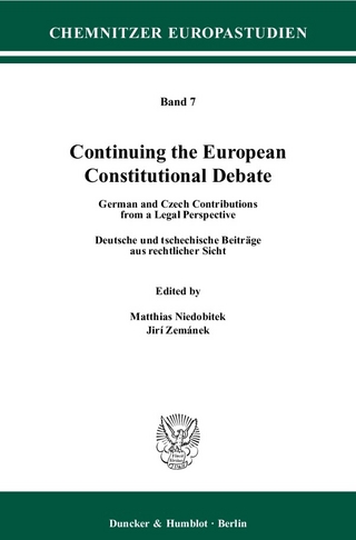 Continuing the European Constitutional Debate. - Ji?í Zemánek