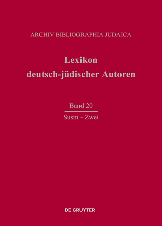 Susm - Zwei - Archiv Bibliographia Judaica e.V.