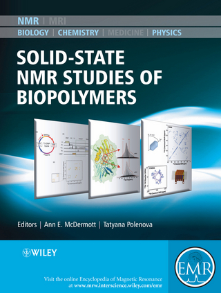 Solid State NMR Studies of Biopolymers - Anne McDermott; Tatyana Polenova
